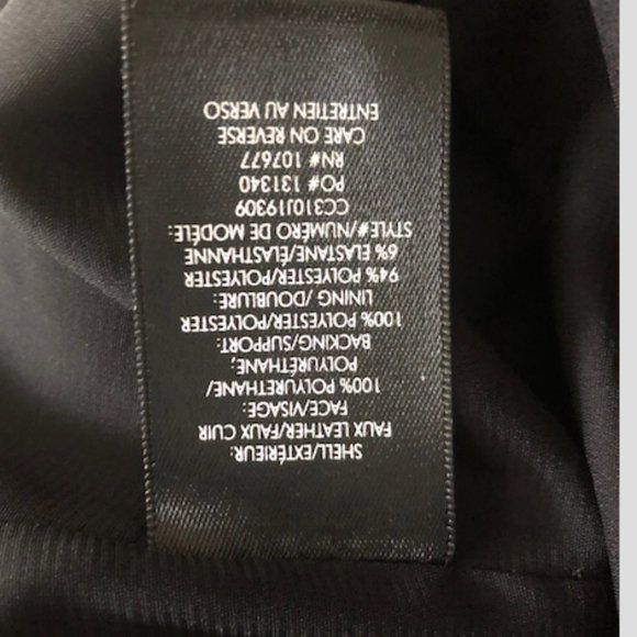 CARTER PLEATED VEGAN LEATHER MINI - Picture 13 of 13